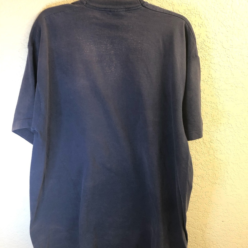 Vintage 90 Buffalo County Buffalo Storm Lightning Single Stitch T Shirt Size XXL - Picture 2 of 6